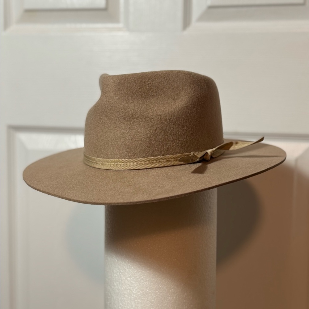 W’s Lack Of Color Tan Fedora Hat